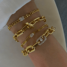 BRIGHT LINKS ESSENCE BRACELET - PULSERAS - Malandra Jewelry - ICP561