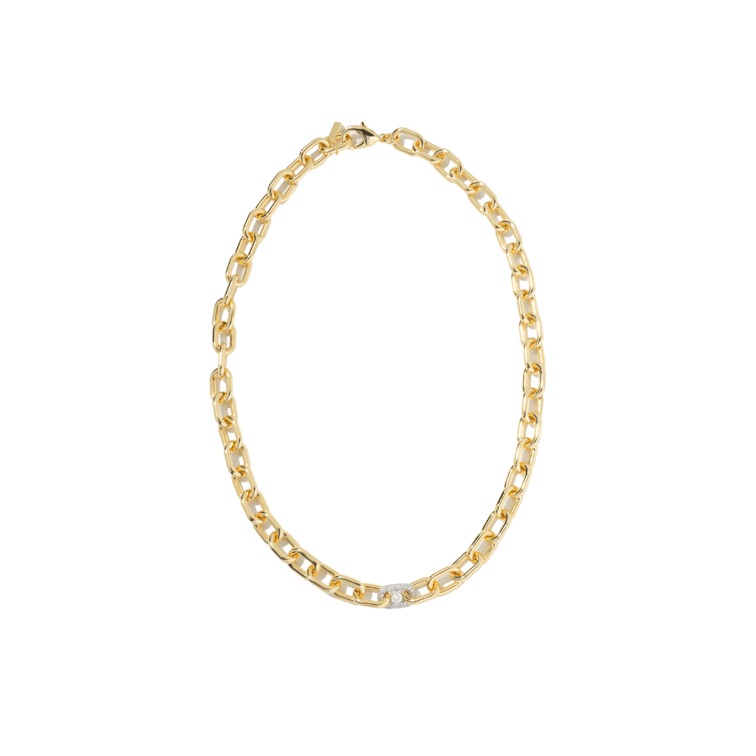 BRIGHT LINKS ESSENCE NECKLACE - COLLARES - Malandra Jewelry - ICC560