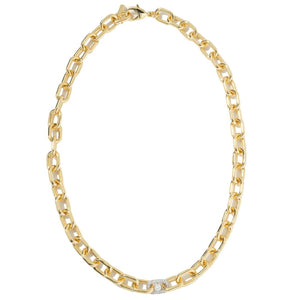 BRIGHT LINKS ESSENCE NECKLACE - COLLARES - Malandra Jewelry - ICC560