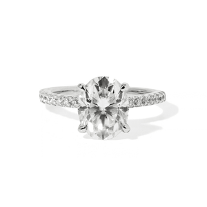 Brilliant Moissanite Ring - ANILLOS - Malandra Jewelry - EHR2.6
