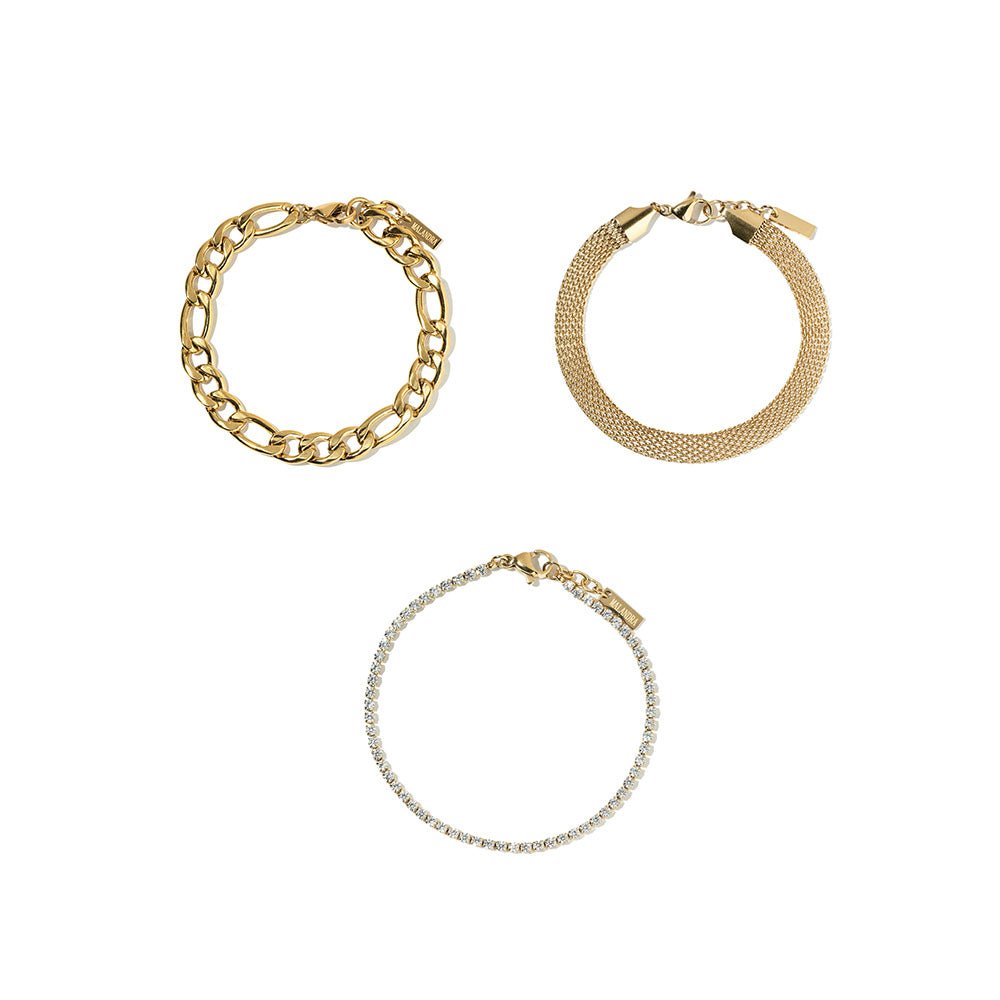 BUNDLE 3 ICON BRACELET - BUNDLE - Malandra Jewelry - EUWP250 - EUWP249 - EUWP248