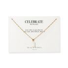 CELEBRATE CITRINE GLOW NECKLACE - COLLARES - Malandra Jewelry - TC2279