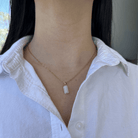 CELEBRATE CITRINE GLOW NECKLACE - COLLARES - Malandra Jewelry - TC2279