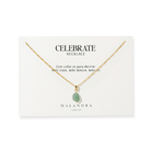 CELEBRATE GREEN AVENTURINE NECKLACE - COLLARES - Malandra Jewelry - TC2280