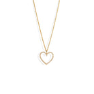 CELESTIAL HEART NECKLACE - COLLARES - Malandra Jewelry - XBC137 - MAN00028 GDCRY