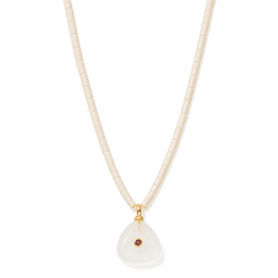 Champagne Drop Gaia Necklace - COLLARES - Malandra Jewelry - TC2707