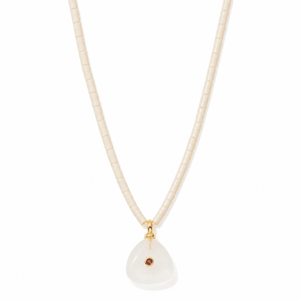 Champagne Drop Gaia Necklace - COLLARES - Malandra Jewelry - TC2707