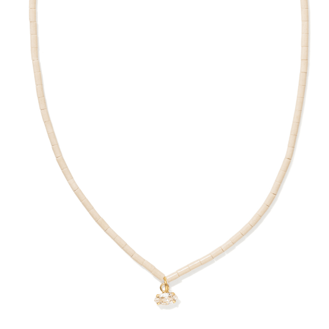 Champagne Marquise Gaia Necklace - COLLARES - Malandra Jewelry - TC2706