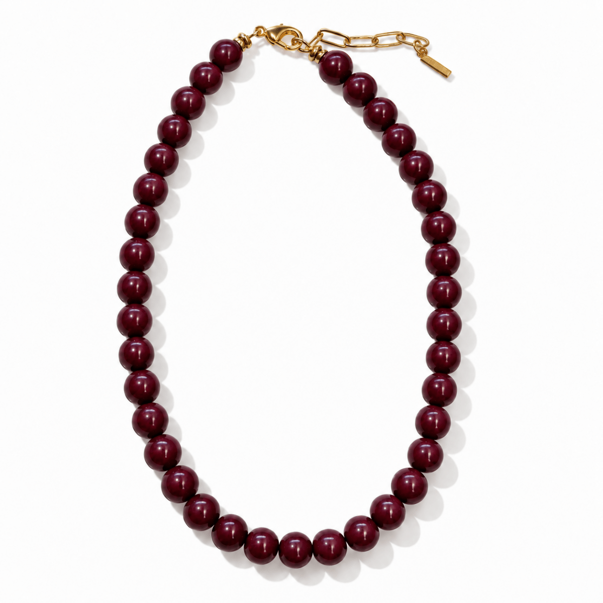 Cherry Garnet Terra Necklace - COLLARES - Malandra Jewelry - TC2720