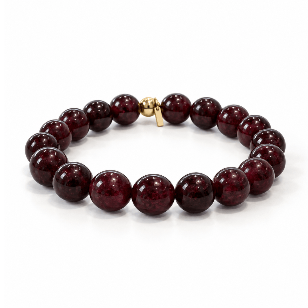 Cherry Garnet Terra Necklace - PULSERAS - Malandra Jewelry - TP2732