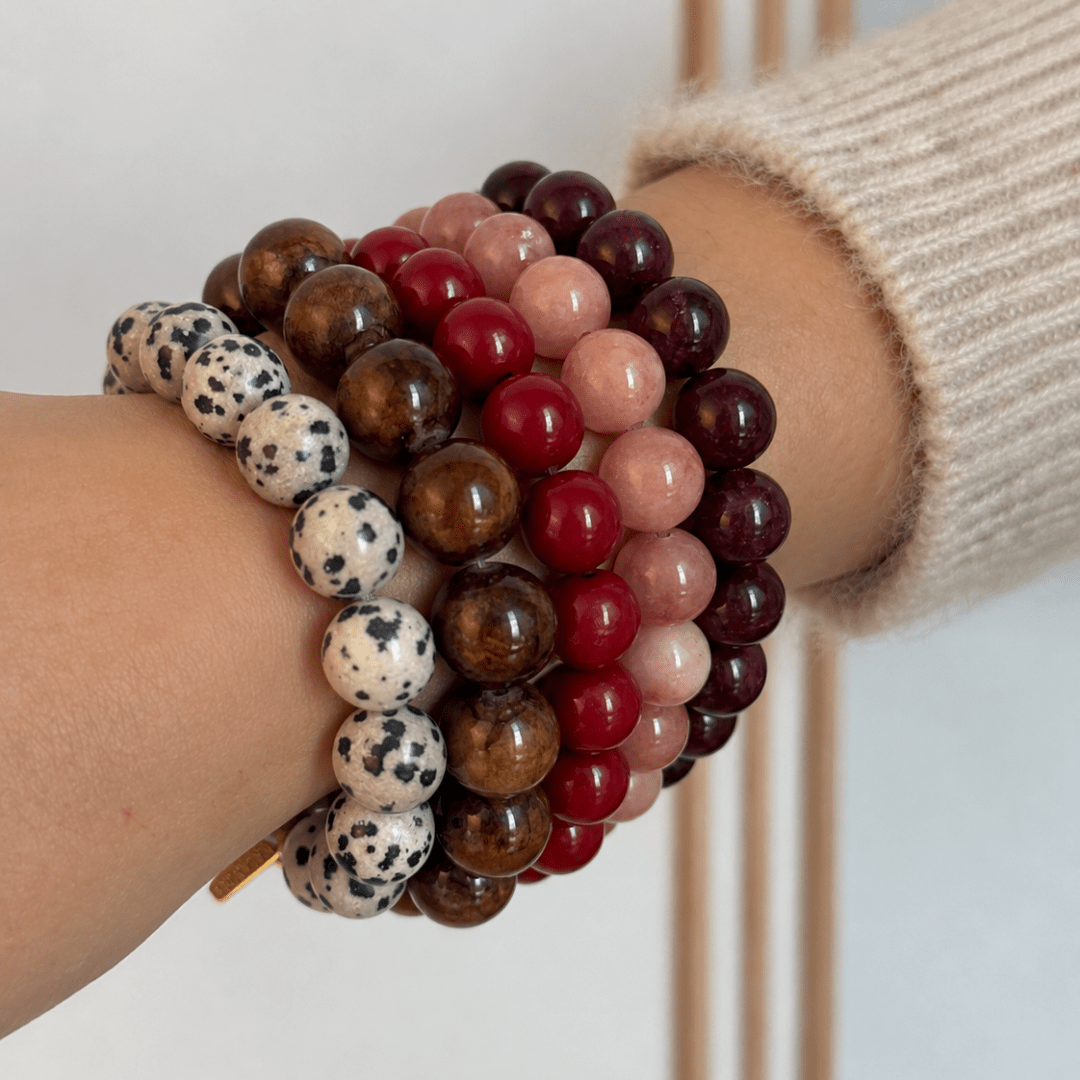Cherry Jade Terra Bracelet - PULSERAS - Malandra Jewelry - TP2733
