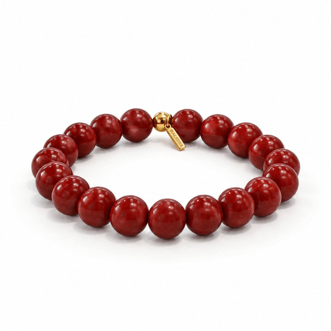 Cherry Jade Terra Bracelet - PULSERAS - Malandra Jewelry - TP2733