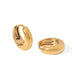 CHIC BOLD GLOW HOOPS - ARETES - Malandra Jewelry - EUWA466-JDE2407021