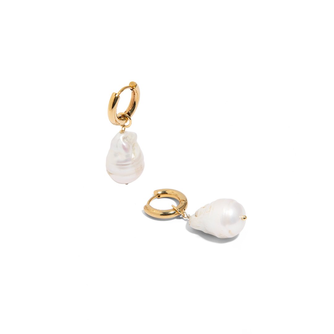 CHIPÉN PEARL EARRINGS - ARETES - Malandra Jewelry - TA1592