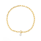 CHUNKY PEARL GOLD NECKLACE - COLLARES - Malandra Jewelry - TC1951