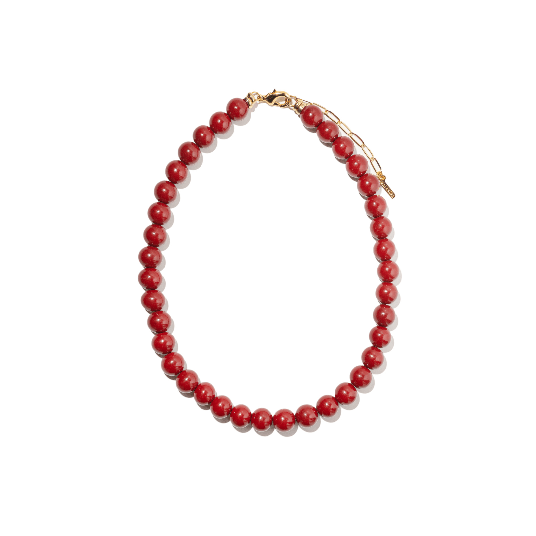 CINNABAR TERRA SMALL NECKLACE - COLLARES - Malandra Jewelry - TC2149