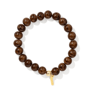 Cinnamon Jade Terra Bracelet - PULSERAS - Malandra Jewelry - TP2761