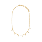 CIRCLE GLEAM NECKLACE - COLLARES - Malandra Jewelry - EUWC371-JDN0108020
