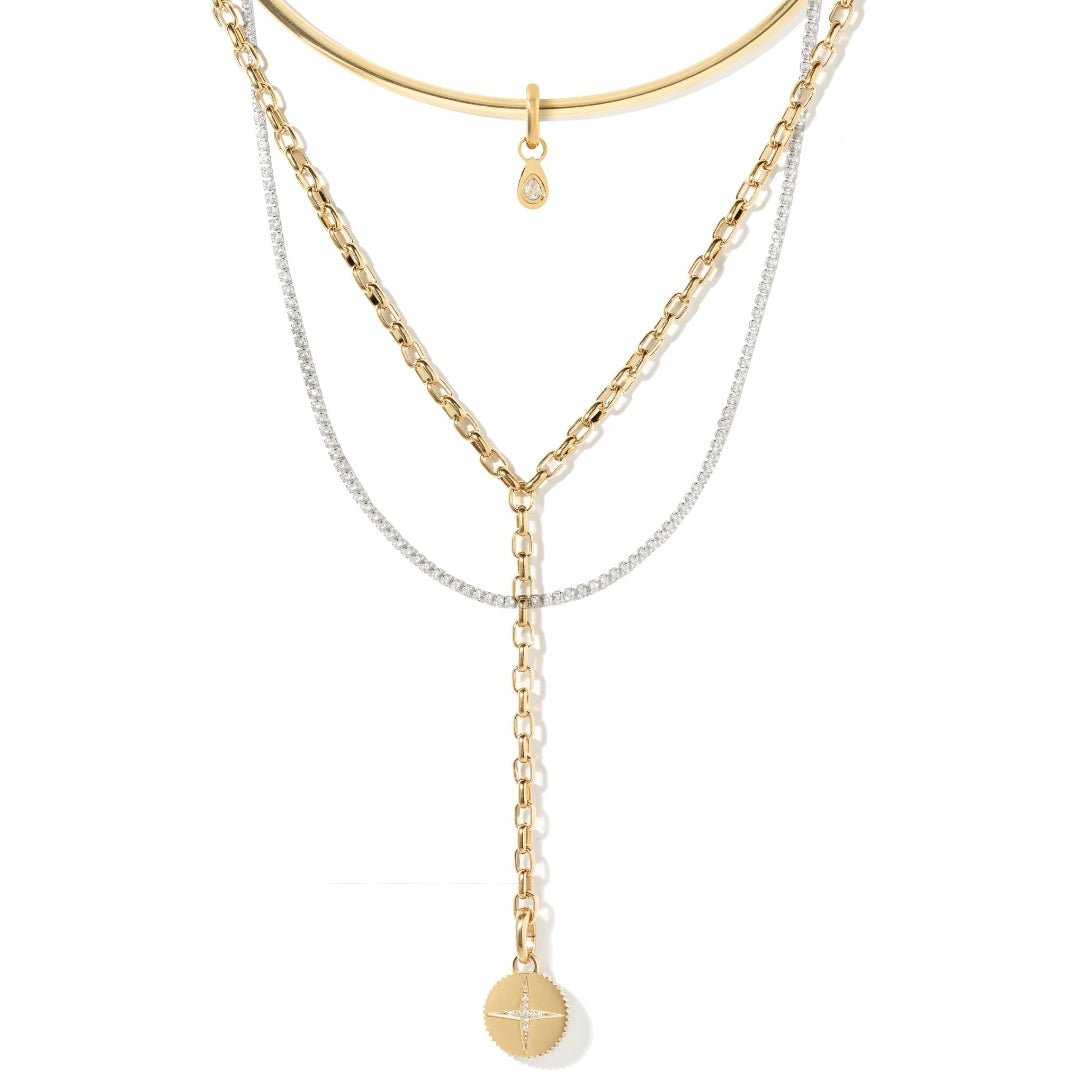 CLARITY DROP - DIJES - Malandra Jewelry - EYHD75-MODEL  18 SMALL CHARM