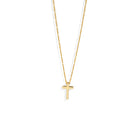 CLASSIC GOLD CROSS NECKLACE - COLLARES - Malandra Jewelry - TC1747