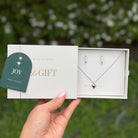 CLASSIC SILVER HEART GIFT SET - SETS DE REGALO - Malandra Jewelry - SET182 TA2156/ZXC8.P