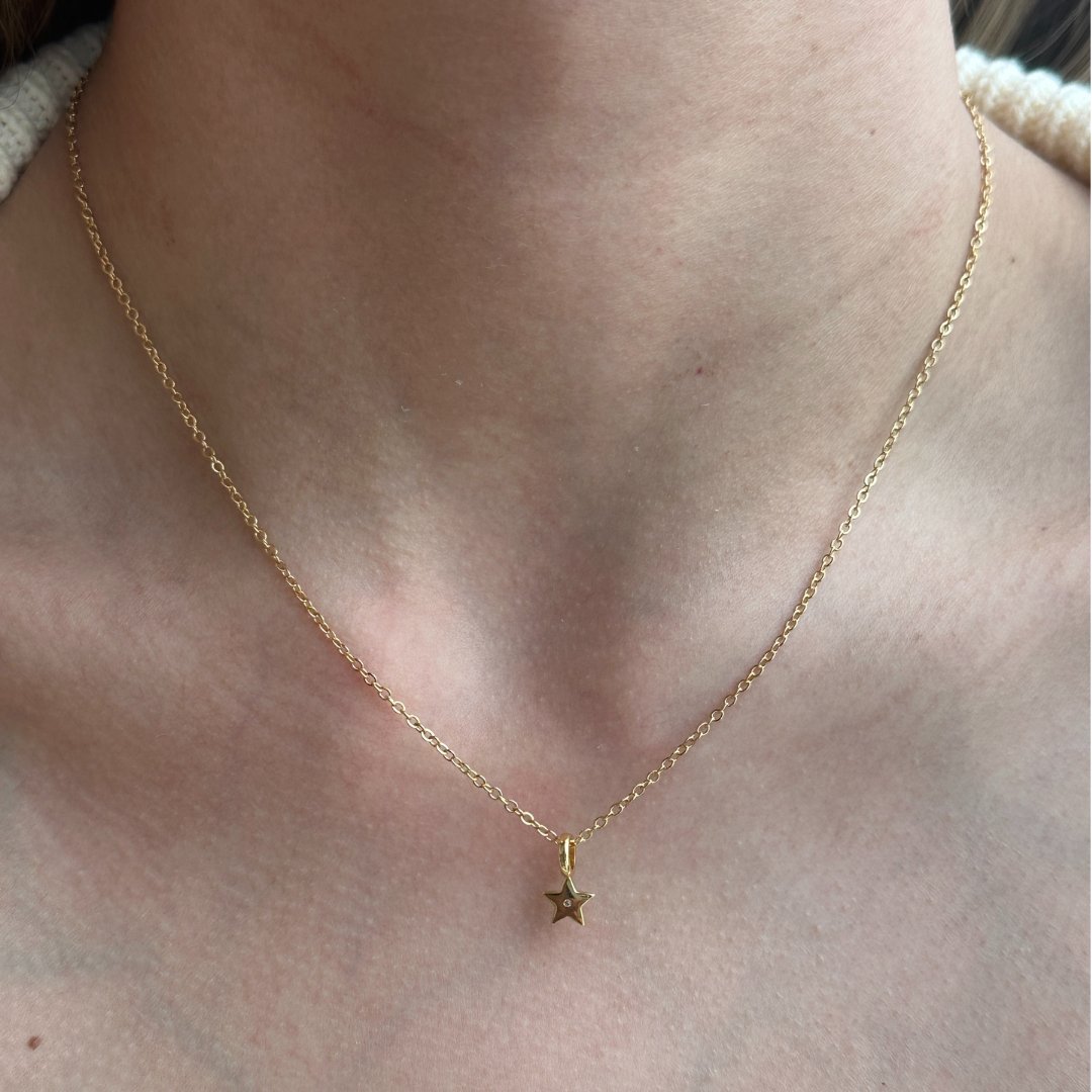 CLASSIC STAR NECKLACE - COLLARES - Malandra Jewelry - TC1814