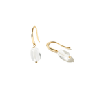 CLEAR GLEAM DROP EARRINGS - ARETES - Malandra Jewelry - TA2065