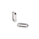 CLIP LINK LONG SILVER EARRINGS - ARETES - Malandra Jewelry - ICA438.P