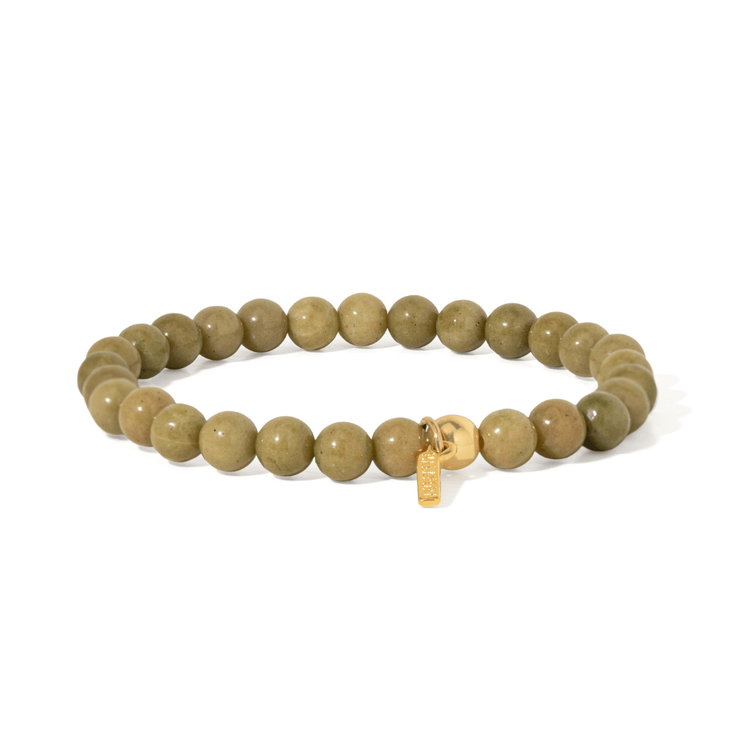 Clover Jade Terra Bracelet - PULSERAS - Malandra Jewelry - TP2763