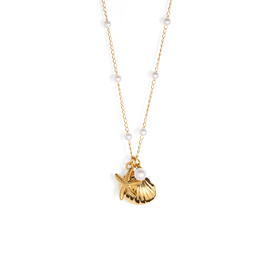 COASTAL GLOW NECKLACE - COLLARES - Malandra Jewelry - EUWC174 - JDNW2307014