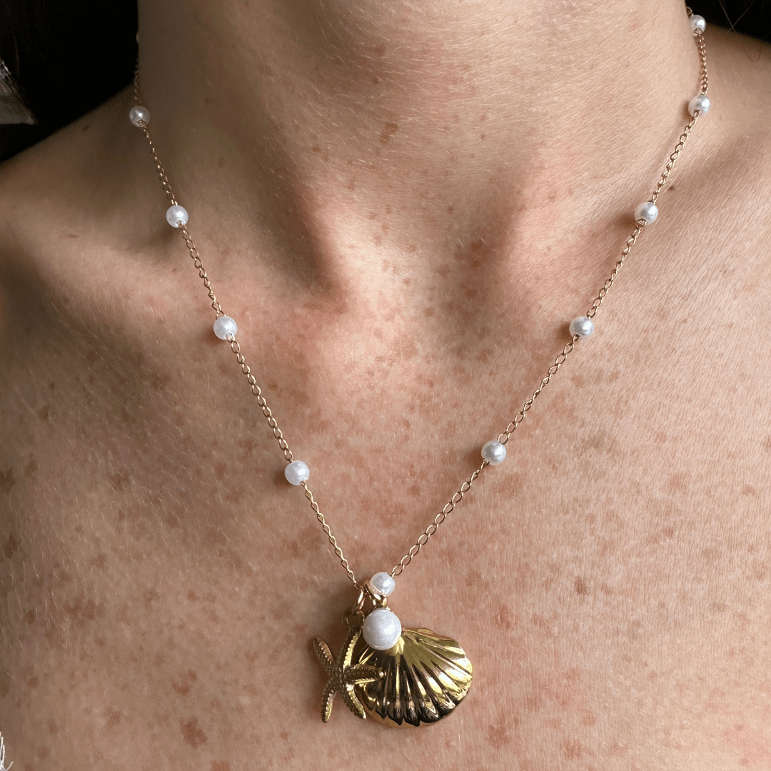 COASTAL GLOW NECKLACE - COLLARES - Malandra Jewelry - EUWC174 - JDNW2307014