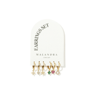 COLOR JOY EARRINGS SET - ARETES - Malandra Jewelry - AA1563-N26260