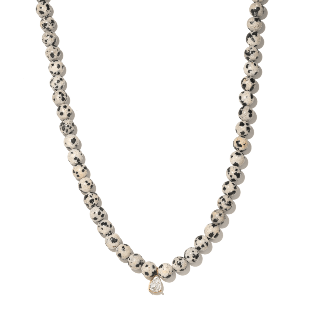 Cookie Jasper Gaia Necklace - COLLARES - Malandra Jewelry - TC2777