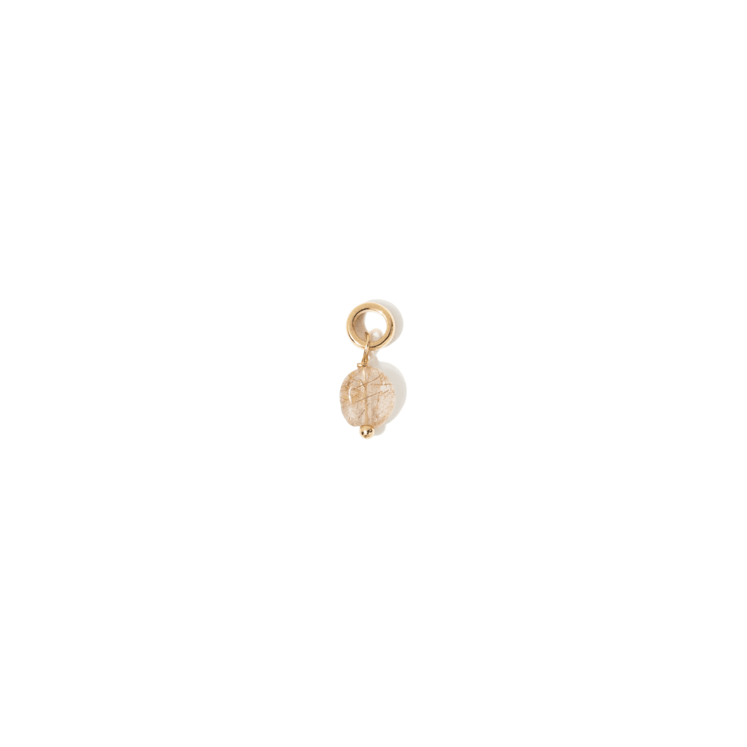 COPPER QUARTZ GLOW CHARM - DIJES - Malandra Jewelry - TD2242