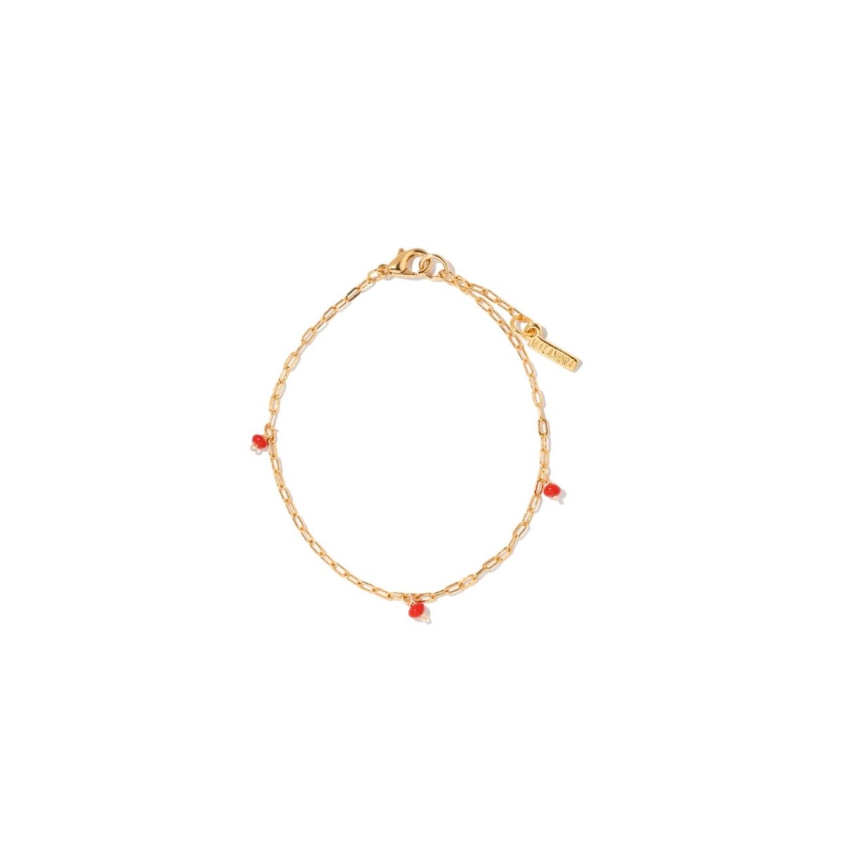 CORAL BEAD BRACELET - PULSERAS - Malandra Jewelry - TP2326