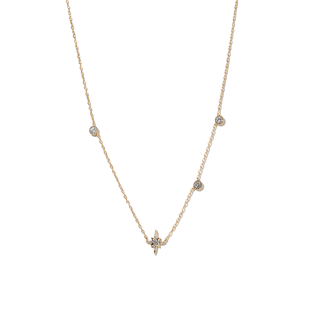 COSMIC MILANO NECKLACE - COLLARES - Malandra Jewelry - ERC157 - 60310071615C