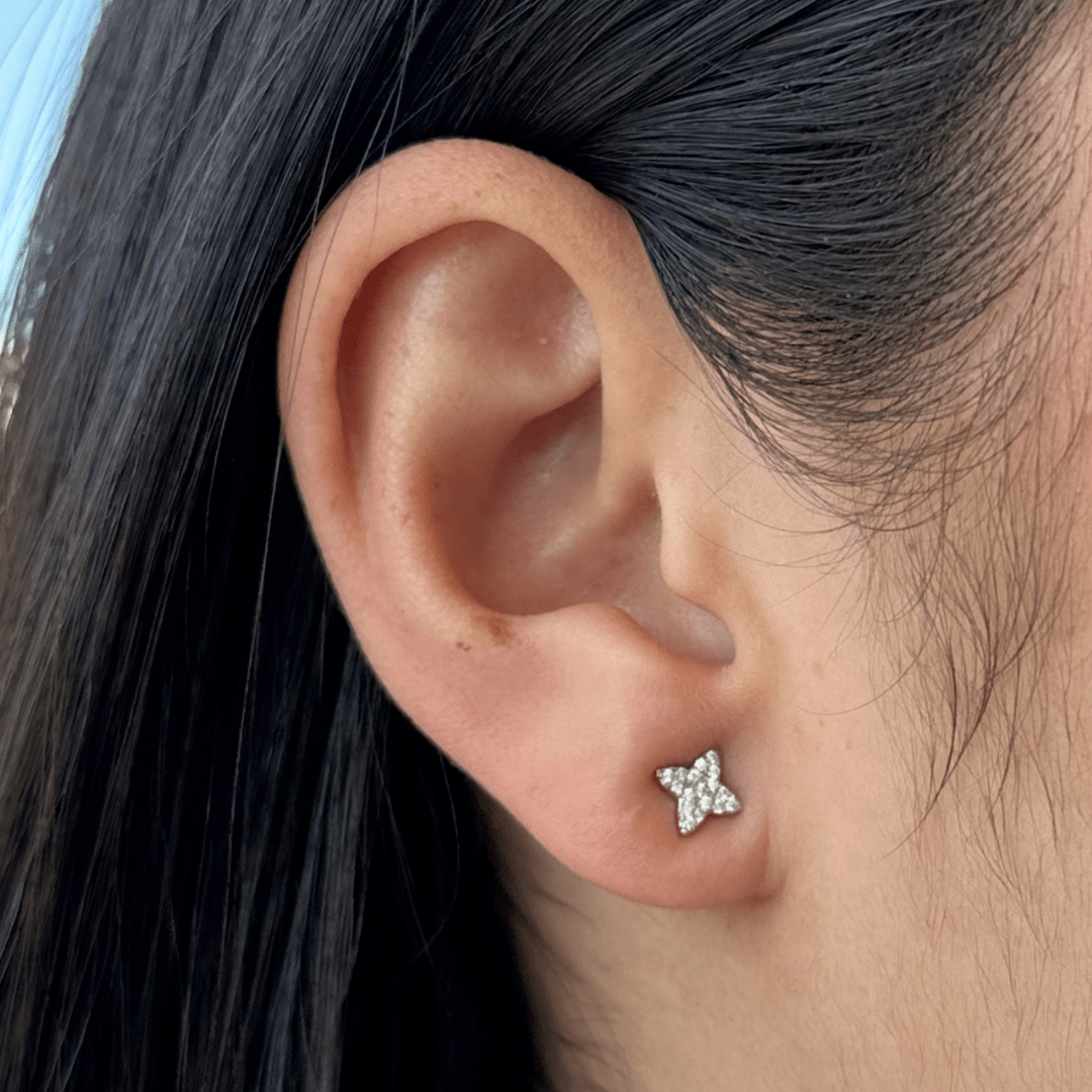 COSMIC SILVER EARRINGS SET - ARETES - Malandra Jewelry - ZWA136.P-QX07727CY