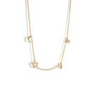 COSMIC SPARK MILANO NECKLACE - COLLARES - Malandra Jewelry - ERC74 - 60307451832C