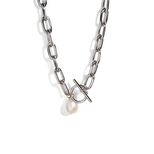 COSTA LINK SILVER NECKLACE - COLLARES - Malandra Jewelry - TC1499