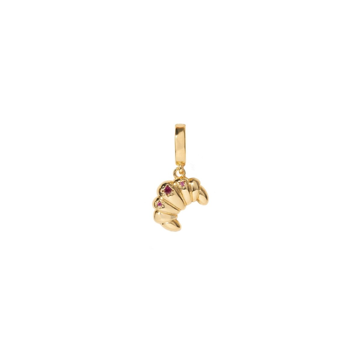 CROISSANT CHARM - DIJES - Malandra Jewelry - EYHD96-3D CROISSANT