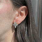 CRYSTAL BLOOM SPARK EARRINGS - ARETES - Malandra Jewelry - ZOA21 - N19143IFZB