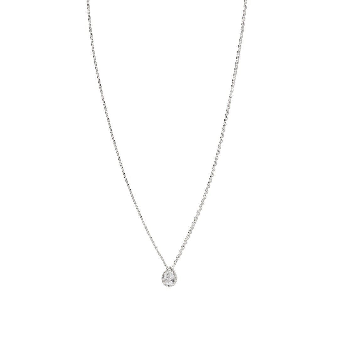 CRYSTAL DROP NECKLACE - COLLARES - Malandra Jewelry - FBC529-1EJG0013-1PP-4