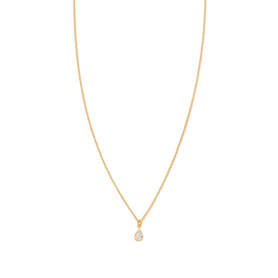 CRYSTAL DROP NECKLACE - COLLARES - Malandra Jewelry - TC2374