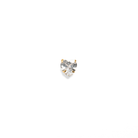 CRYSTAL HEART PIERCING - ARETES - Malandra Jewelry - KMA28 - 30332