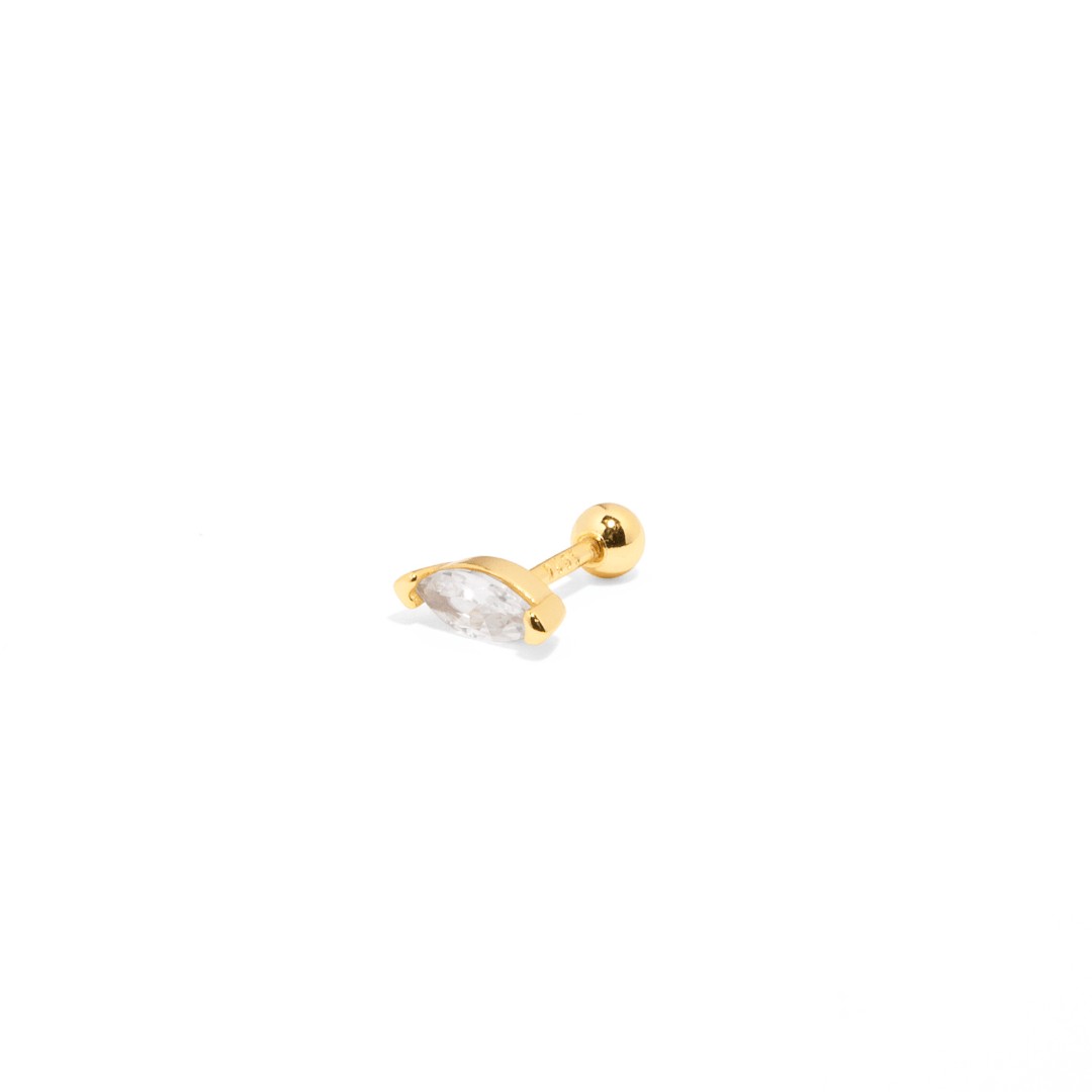 CRYSTAL SPARK PIERCING - ARETES - Malandra Jewelry - ERA145 - 60210955300C