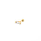 CRYSTAL SPARK PIERCING - ARETES - Malandra Jewelry - ERA145 - 60210955300C