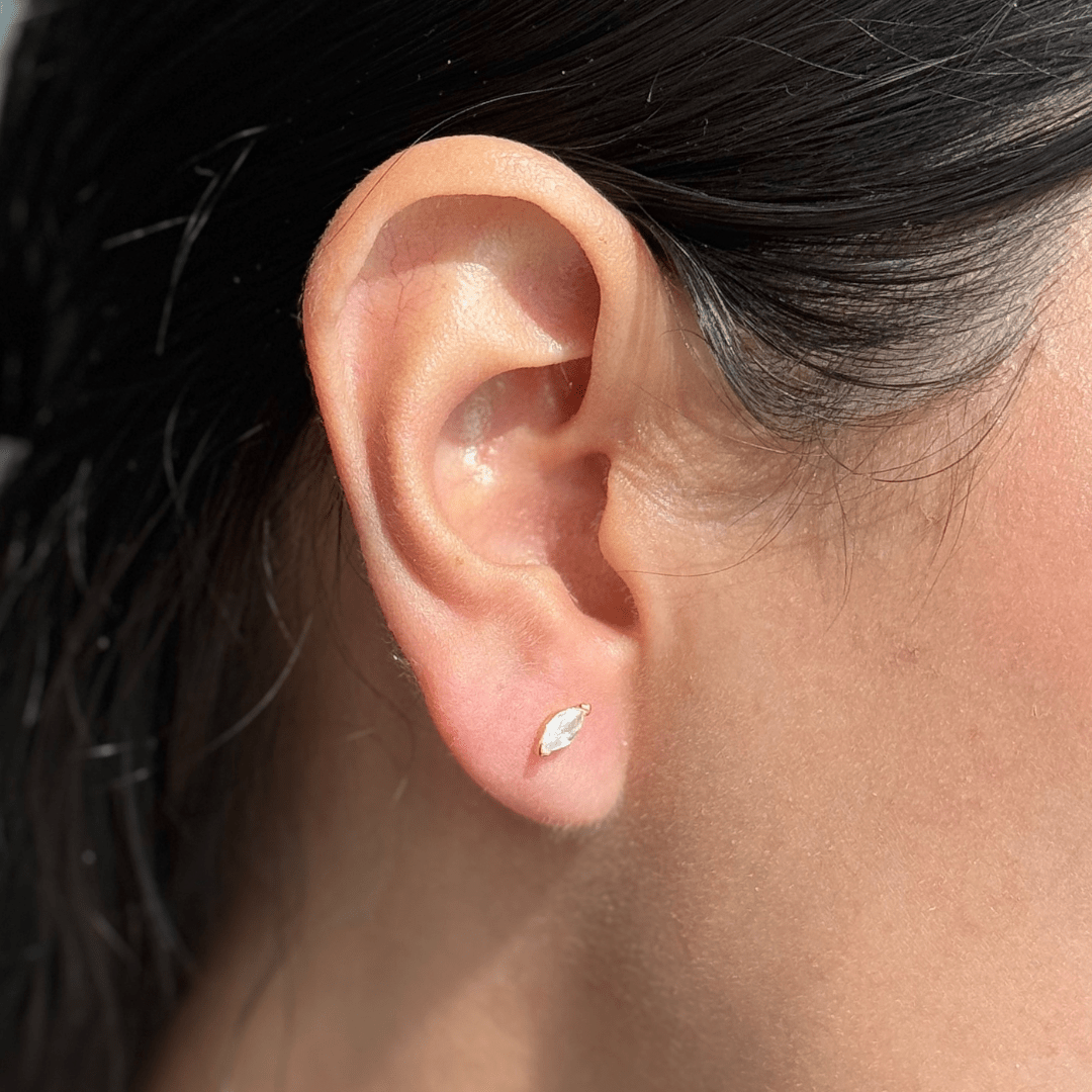 CRYSTAL SPARK PIERCING - ARETES - Malandra Jewelry - ERA145 - 60210955300C