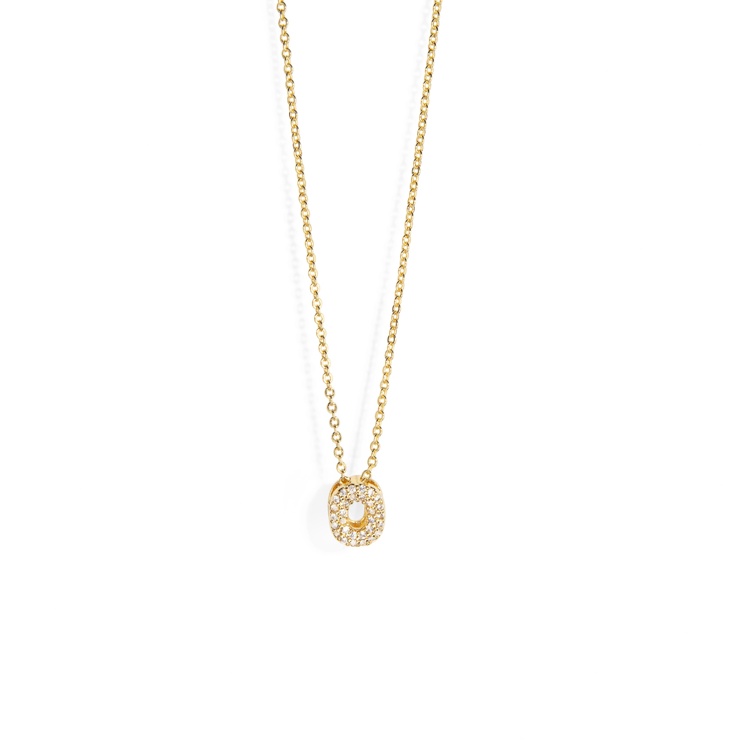 CUSTOM FIT INITIAL NECKLACE - COLLARES - Malandra Jewelry - AC1446 - J64283
