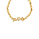 CUSTOM GOLDEN SPARKLE BRACELET - PULSERAS PERSONALIZADAS - Malandra Jewelry - TP1897.1