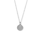 CUSTOM SILVER HALO NECKLACE - COLLARES GRABADOS - Malandra Jewelry - ESYC23.P